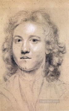 ジョシュア・レイノルズ Painting - 17歳の芸術家ジョシュア・レイノルズの肖像